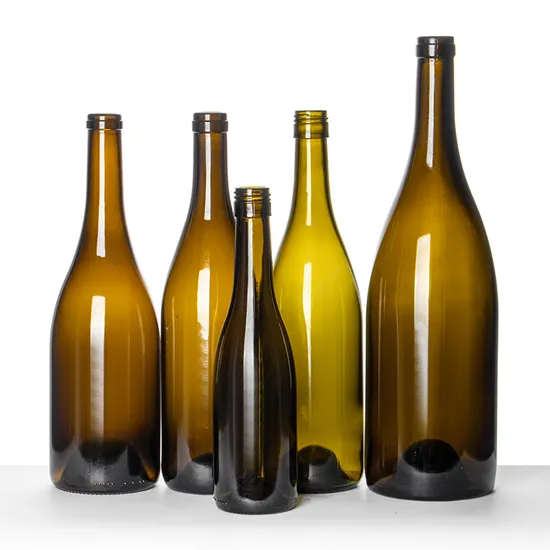 Оптовая продажа 187 мл, 375 мл, 750 мл бутылка красного вина темно-зеленые пустые роскошные производители шампанского бордовые пустые стеклянные бутылки для вина